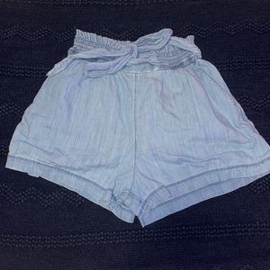 Hollister size small paper bag shorts high waisted